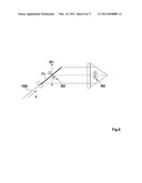 Variable format device for cutting print substrates and folder and printing press having a device of this kind diagram and image