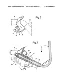 Device for fixing accessories in a motorcycle, in particular for a windshield diagram and image