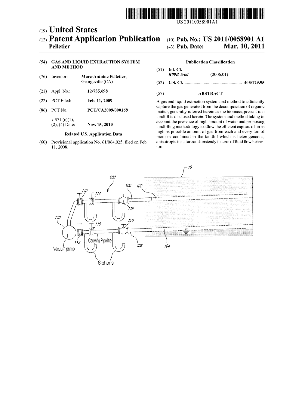 GAS AND LIQUID EXTRACTION SYSTEM AND METHOD - diagram, schematic, and image 01