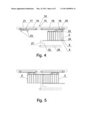 DEVICE FOR UNLOADING COMPARTMENT TRAYS, USED IN TOBACCO INDUSTRY, FILLED WITH ROD SHAPED ELEMENTS diagram and image