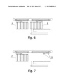 DEVICE FOR UNLOADING COMPARTMENT TRAYS, USED IN TOBACCO INDUSTRY, FILLED WITH ROD SHAPED ELEMENTS diagram and image