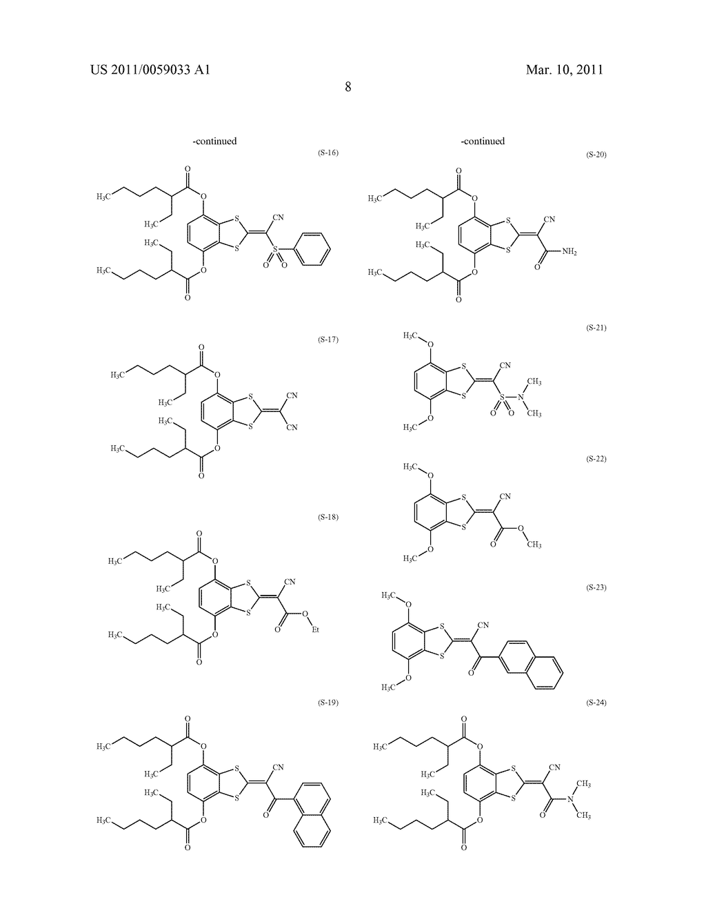 ULTRAVIOLET ABSORBING COMPOSITION - diagram, schematic, and image 10