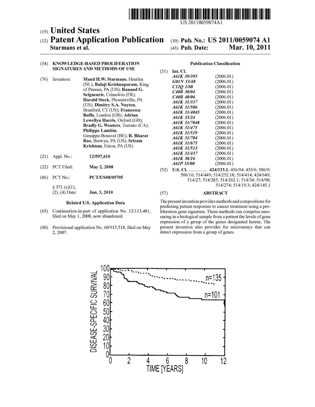 Knowledge-Based Proliferation Signatures and Methods of Use - diagram, schematic, and image 01