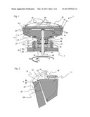 DEVICE AND METHOD FOR WET TREATING PLATE-LIKE-ARTICLES diagram and image