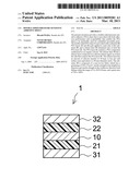 DOUBLE-SIDED PRESSURE-SENSITIVE ADHESIVE SHEET diagram and image