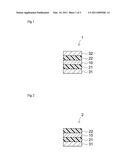 DOUBLE-SIDED PRESSURE-SENSITIVE ADHESIVE SHEET diagram and image