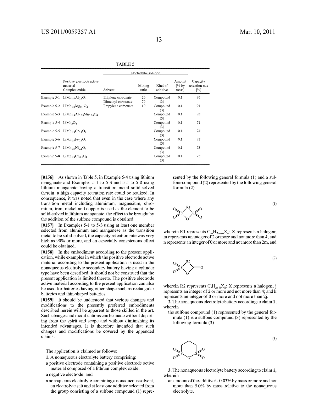 NONAQUEOUS ELECTROLYTE BATTERY - diagram, schematic, and image 15