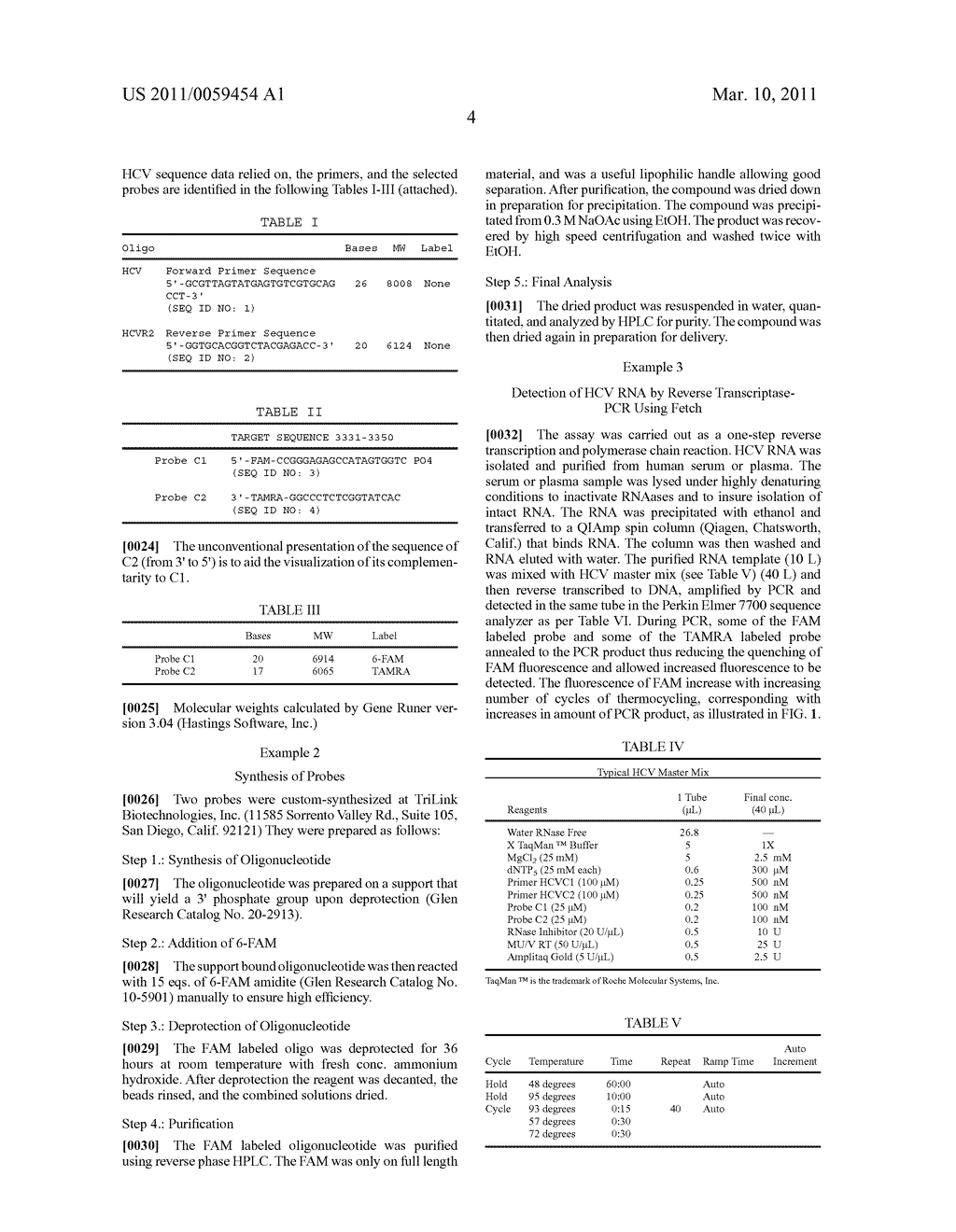 FLUORESCENCE ENERGY TRANSFER BY COMPETITIVE HYBRIDIZATION - diagram, schematic, and image 06