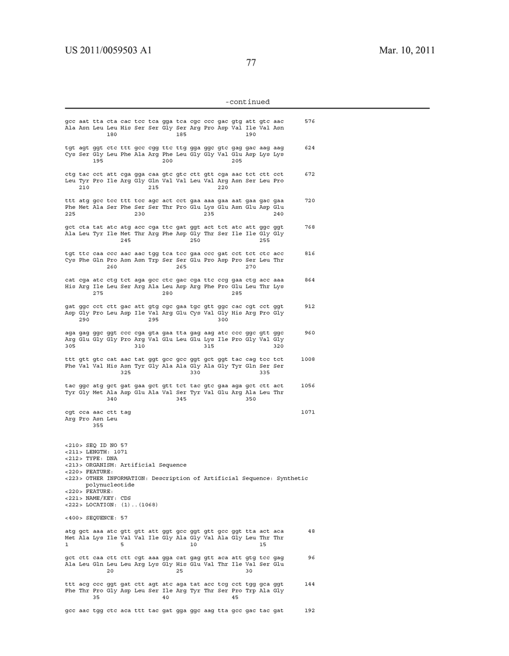 Compositions of variant biocatalysts for preparing enantiopure amino acids - diagram, schematic, and image 86