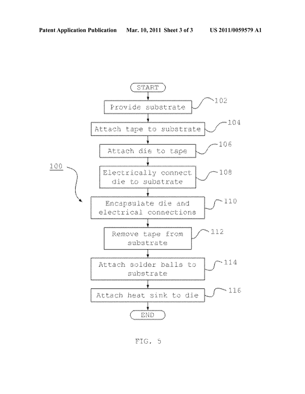 METHOD OF FORMING TAPE BALL GRID ARRAY PACKAGE - diagram, schematic, and image 04