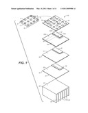 HIGH-POWER SEMICONDUCTOR DIE PACKAGES WITH INTEGRATED HEAT-SINK CAPABILITY AND METHODS OF MANUFACTURING THE SAME diagram and image