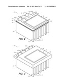 HIGH-POWER SEMICONDUCTOR DIE PACKAGES WITH INTEGRATED HEAT-SINK CAPABILITY AND METHODS OF MANUFACTURING THE SAME diagram and image