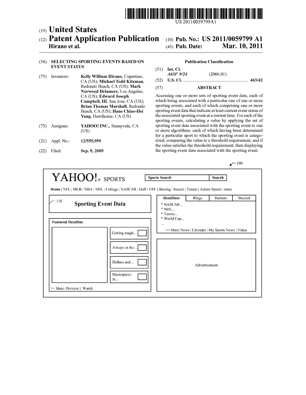 Selecting Sporting Events Based on Event Status - diagram, schematic, and image 01