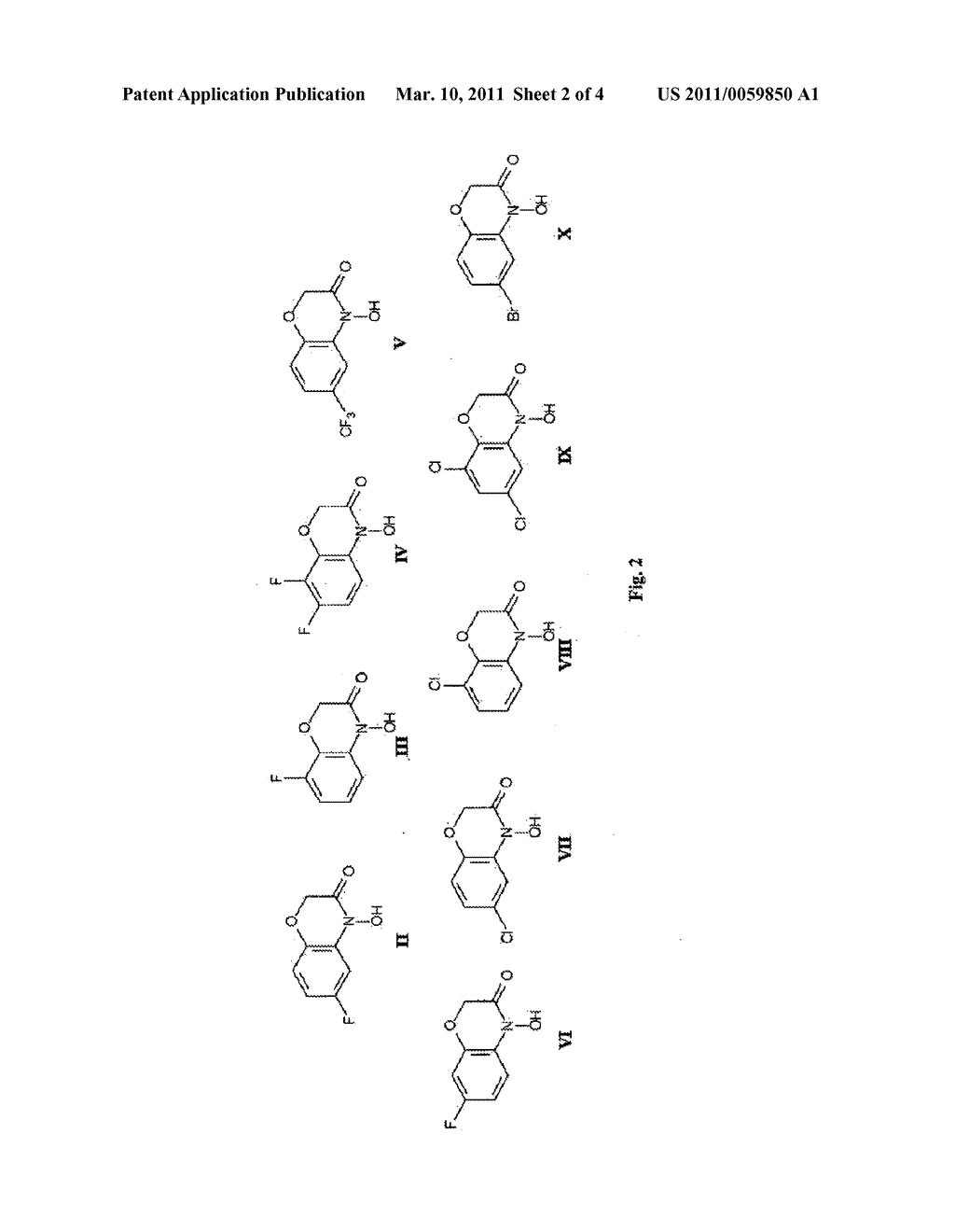 PHYTOTOXIC HALOGENATED DERIVATIVES OF BENZOXAZINONES - diagram, schematic, and image 03