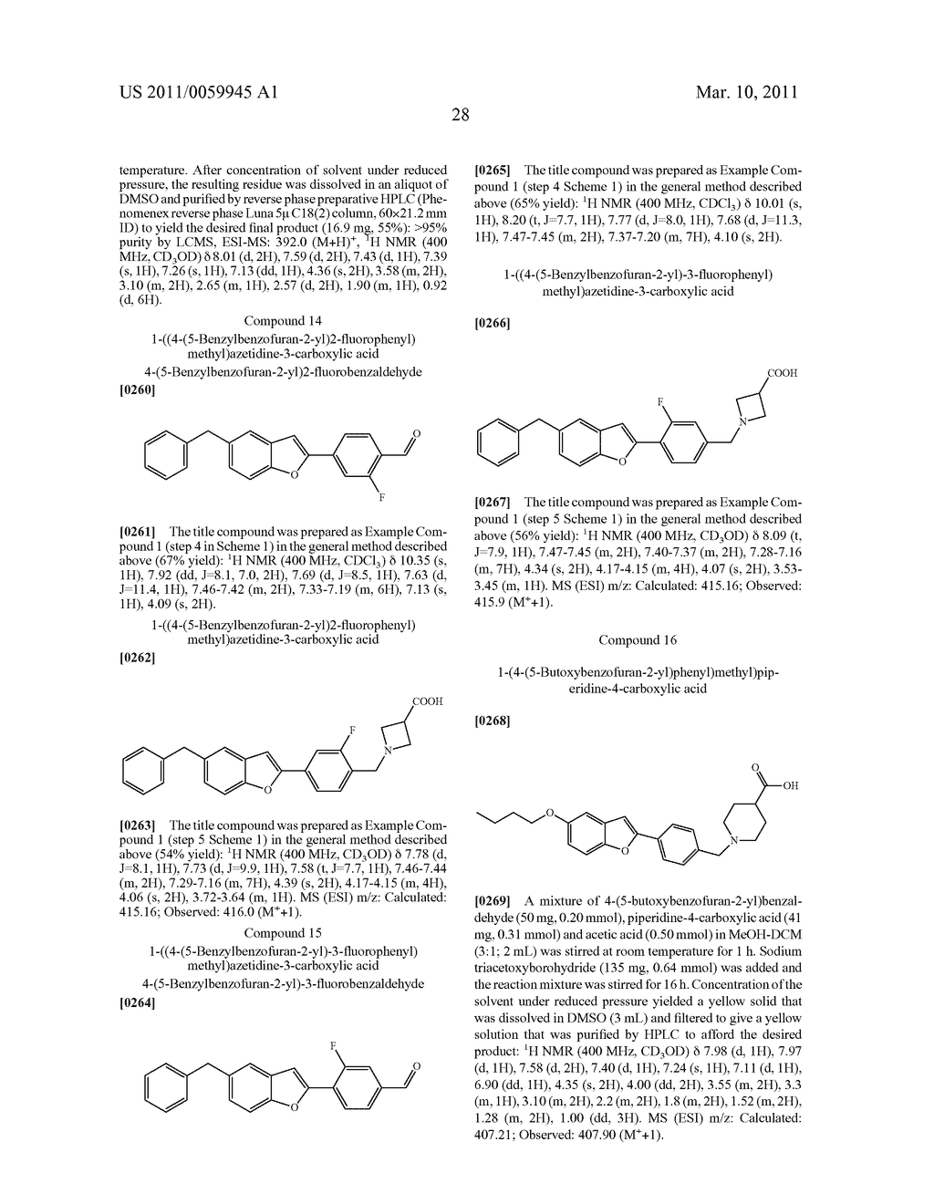 S1P Receptor Modulating Compounds and Use Thereof - diagram, schematic, and image 29