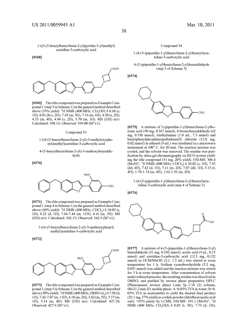 S1P Receptor Modulating Compounds and Use Thereof - diagram, schematic, and image 39
