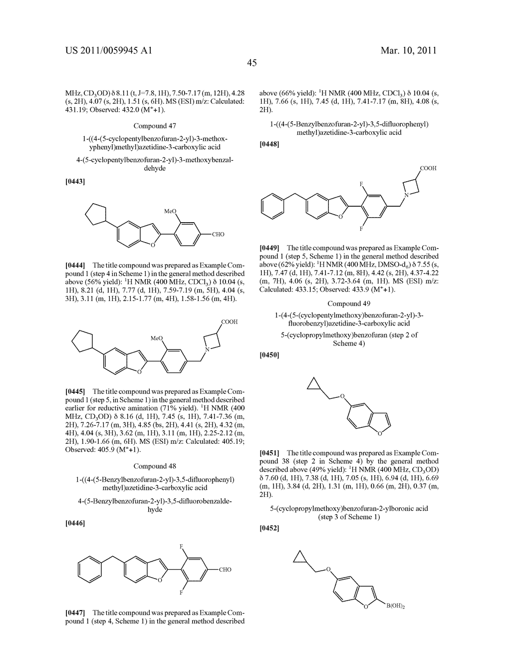 S1P Receptor Modulating Compounds and Use Thereof - diagram, schematic, and image 46