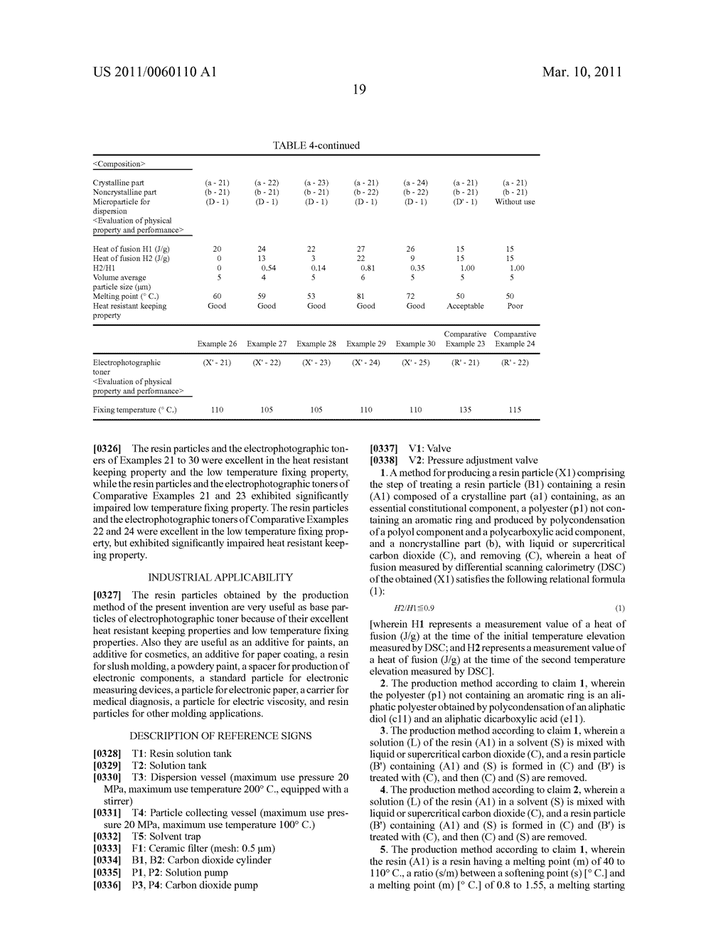 RESIN PARTICLE AND PROCESS FOR PRODUCTION THEREOF - diagram, schematic, and image 21