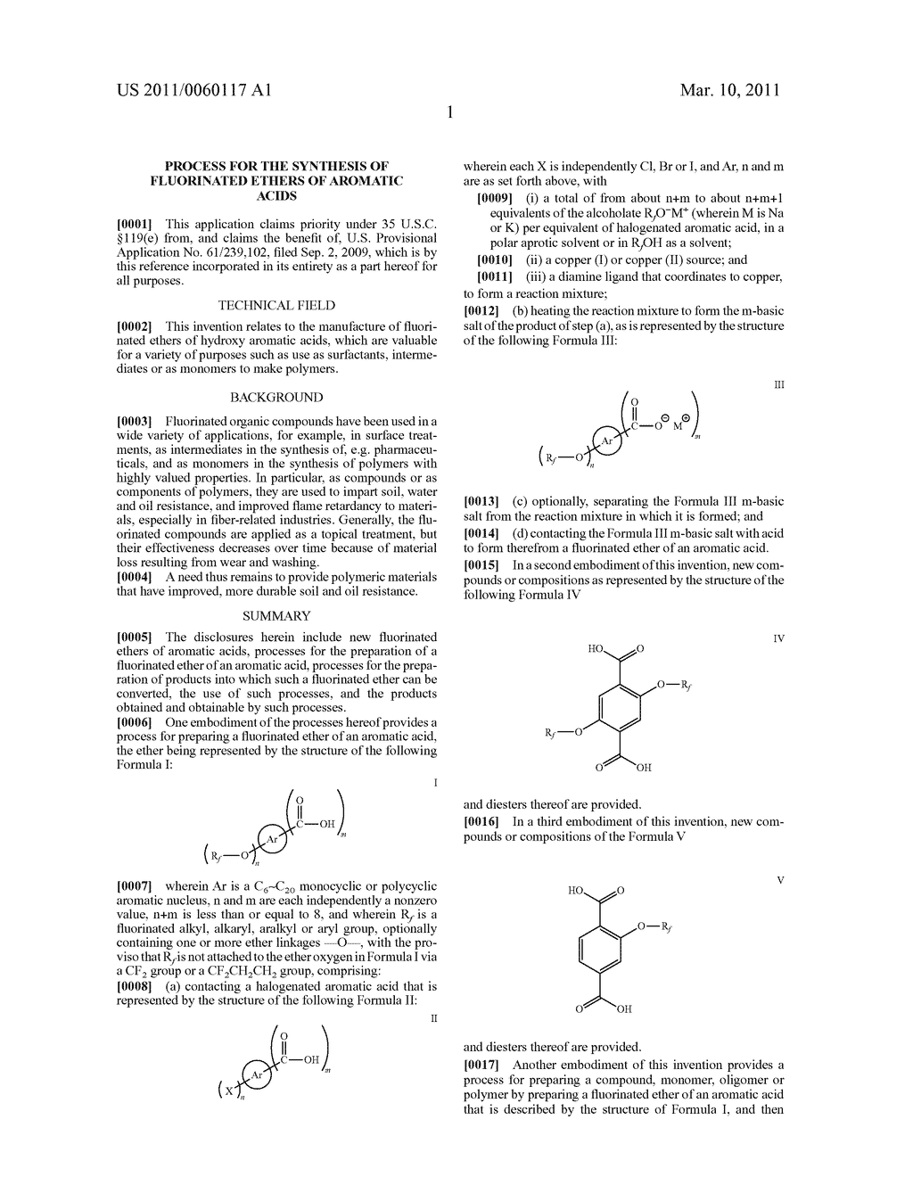 PROCESS FOR THE SYNTHESIS OF FLUORINATED ETHERS OF AROMATIC ACIDS - diagram, schematic, and image 02