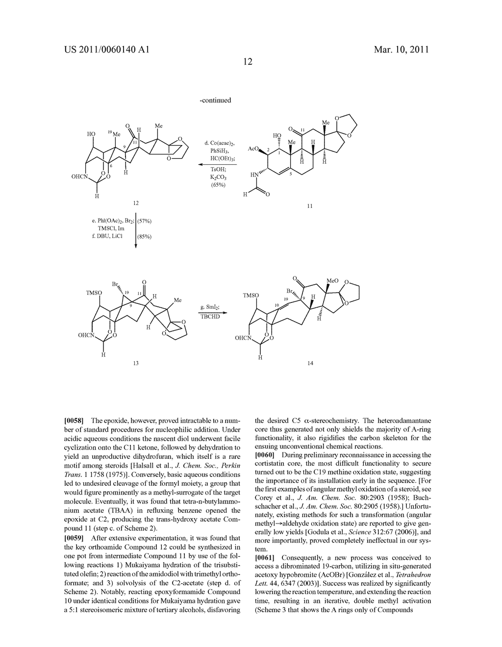 SYNTHESIS OF (+) CORTISTATIN A AND RELATED COMPOUNDS - diagram, schematic, and image 13