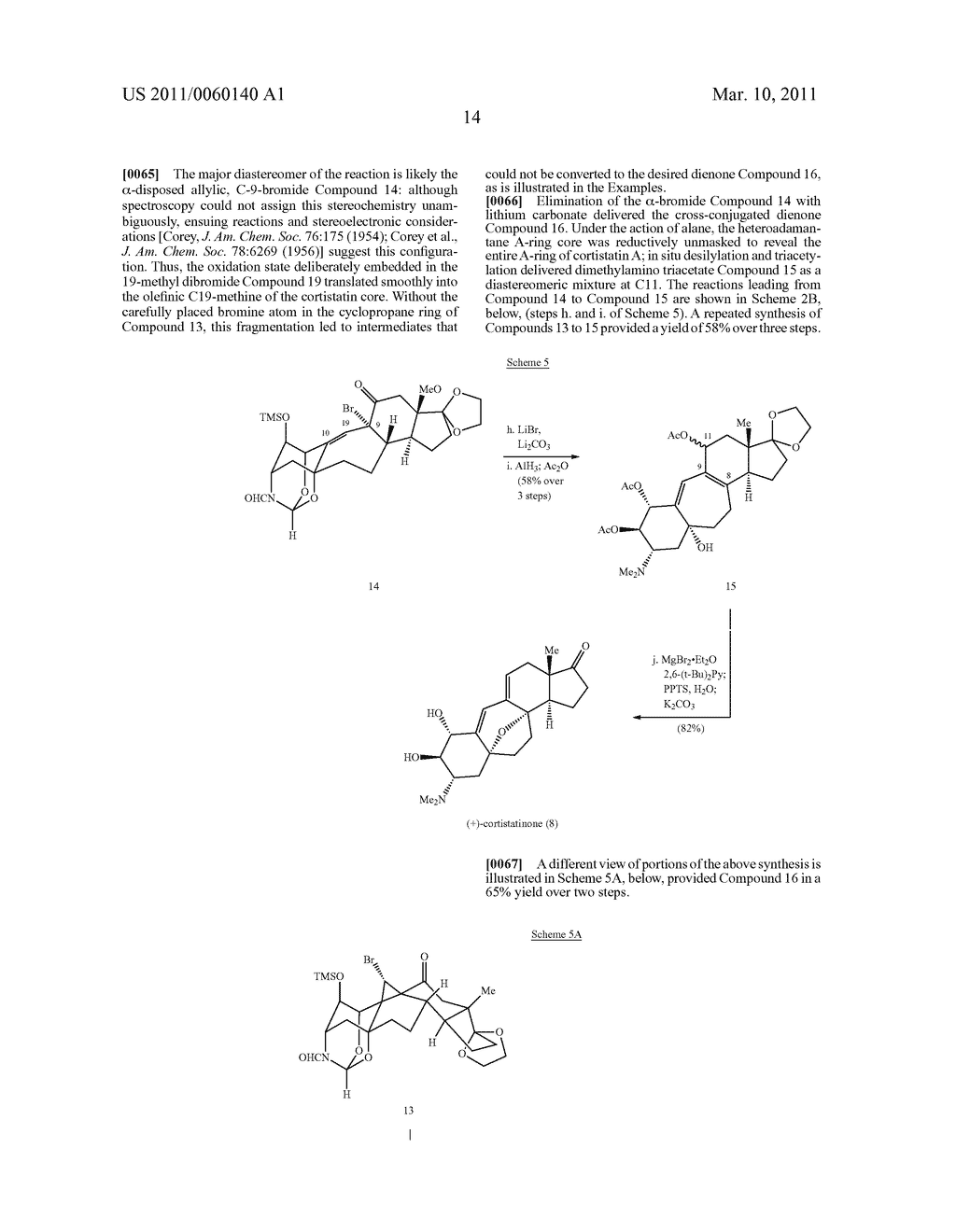 SYNTHESIS OF (+) CORTISTATIN A AND RELATED COMPOUNDS - diagram, schematic, and image 15