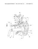 Transcranial magnetic stimulation induction coil device with attachment portion for receiving tracking device diagram and image