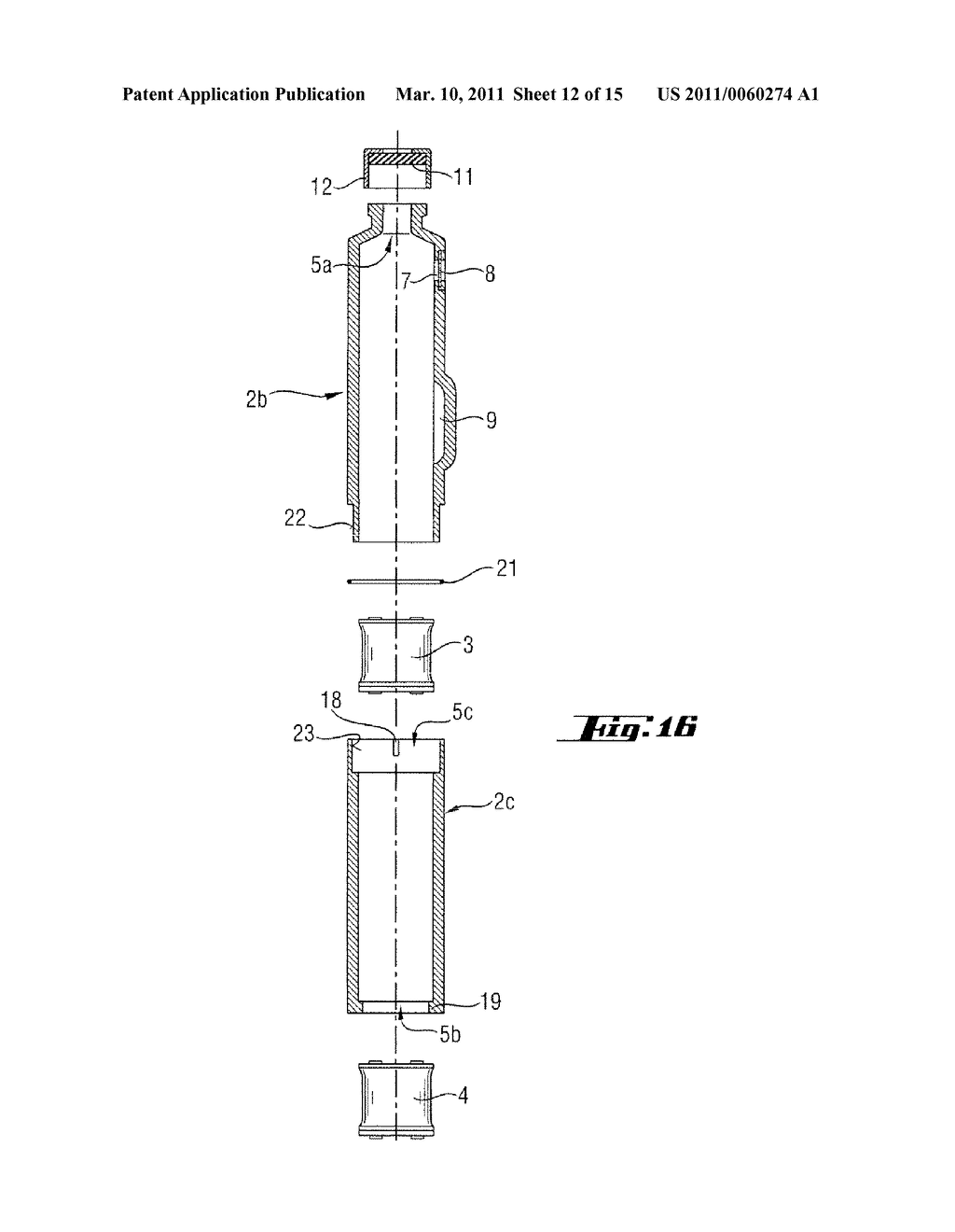 TWO-CHAMBER INJECTION DEVICE HAVING GAS-PERMEABLE MEMBRANE - diagram, schematic, and image 13