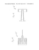 PEN NEEDLE STORAGE DEVICE WITH INTEGRAL REMOVAL AND/OR INSTALLATION SYSTEM diagram and image
