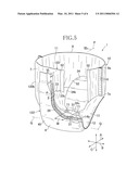 DISPOSABLE PANTS-TYPE DIAPER diagram and image