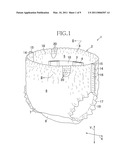 ABSORBENT ARTICLE diagram and image