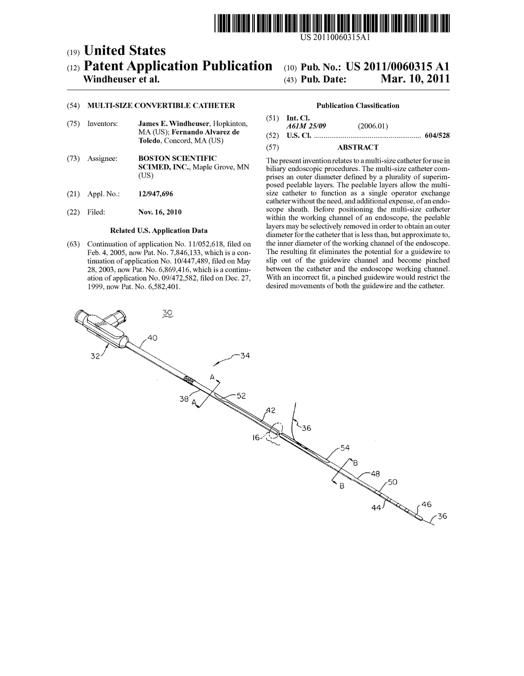 Multi-Size Convertible Catheter - diagram, schematic, and image 01