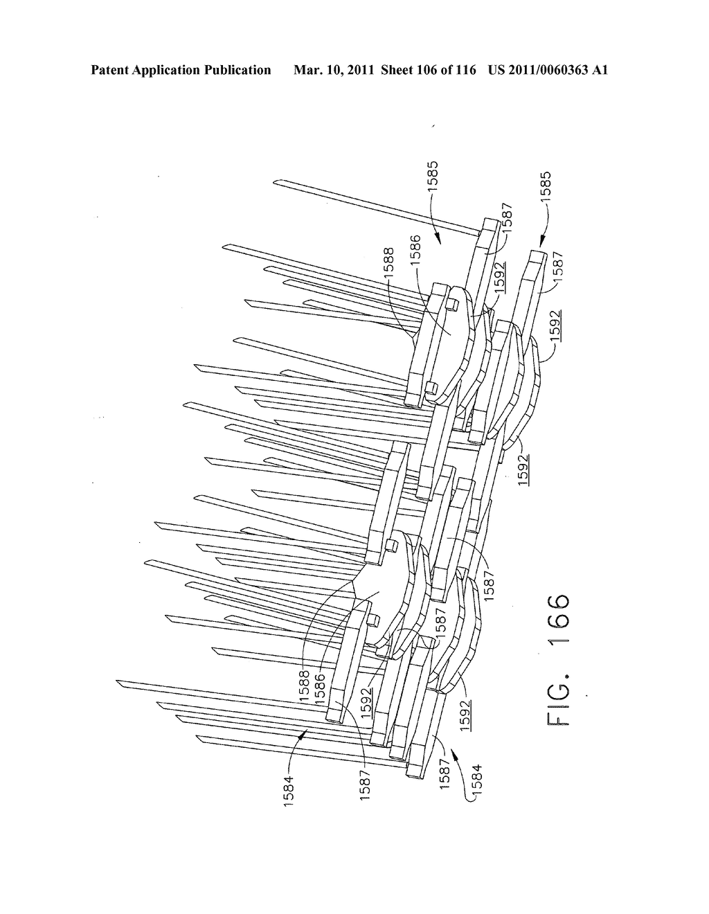 SURGICAL STAPLES HAVING COMPRESSIBLE OR CRUSHABLE MEMBERS FOR SECURING TISSUE THEREIN AND STAPLING INSTRUMENTS FOR DEPLOYING THE SAME - diagram, schematic, and image 107