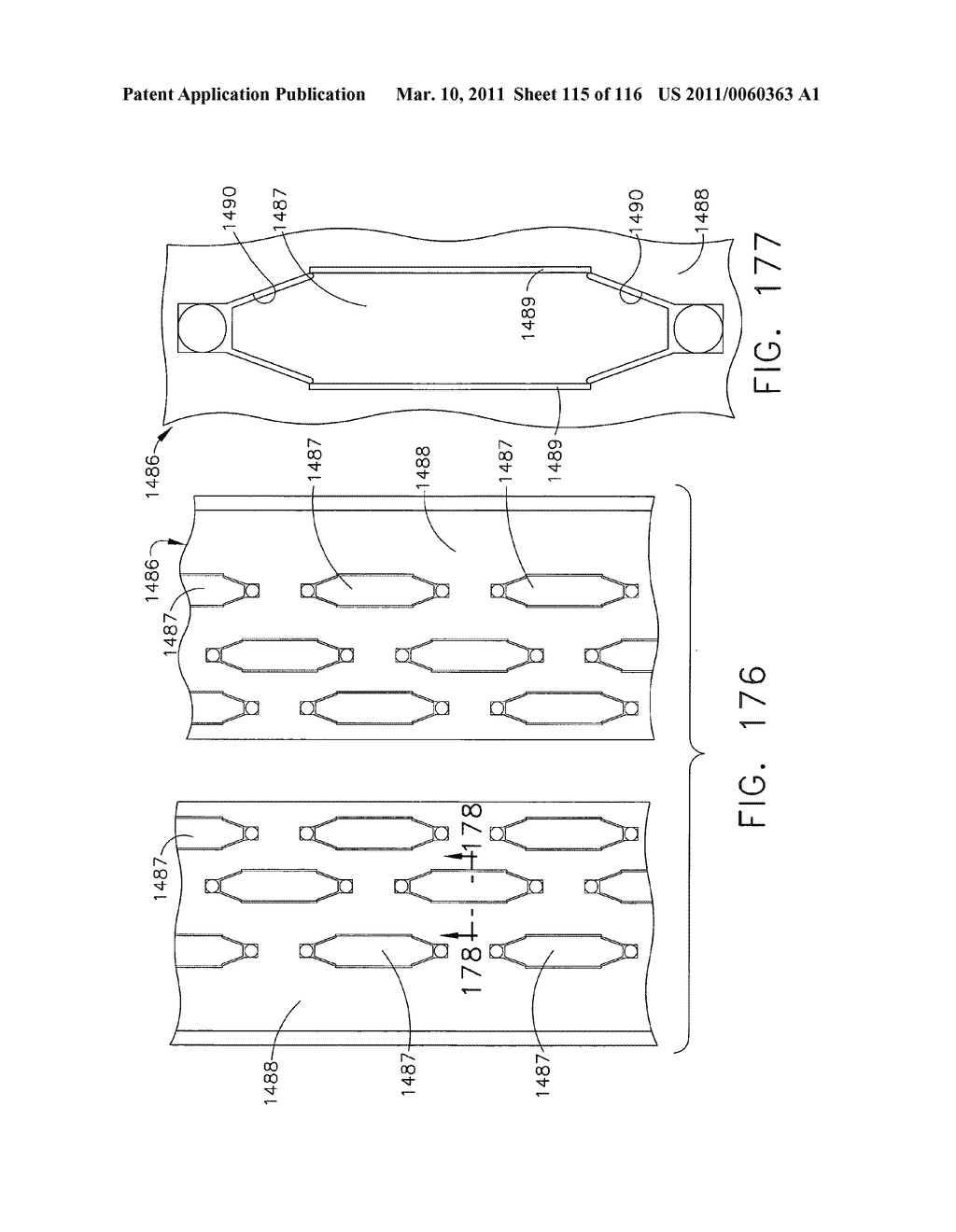 SURGICAL STAPLES HAVING COMPRESSIBLE OR CRUSHABLE MEMBERS FOR SECURING TISSUE THEREIN AND STAPLING INSTRUMENTS FOR DEPLOYING THE SAME - diagram, schematic, and image 116