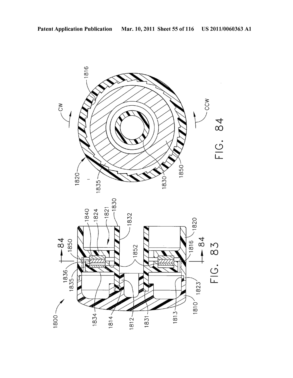 SURGICAL STAPLES HAVING COMPRESSIBLE OR CRUSHABLE MEMBERS FOR SECURING TISSUE THEREIN AND STAPLING INSTRUMENTS FOR DEPLOYING THE SAME - diagram, schematic, and image 56