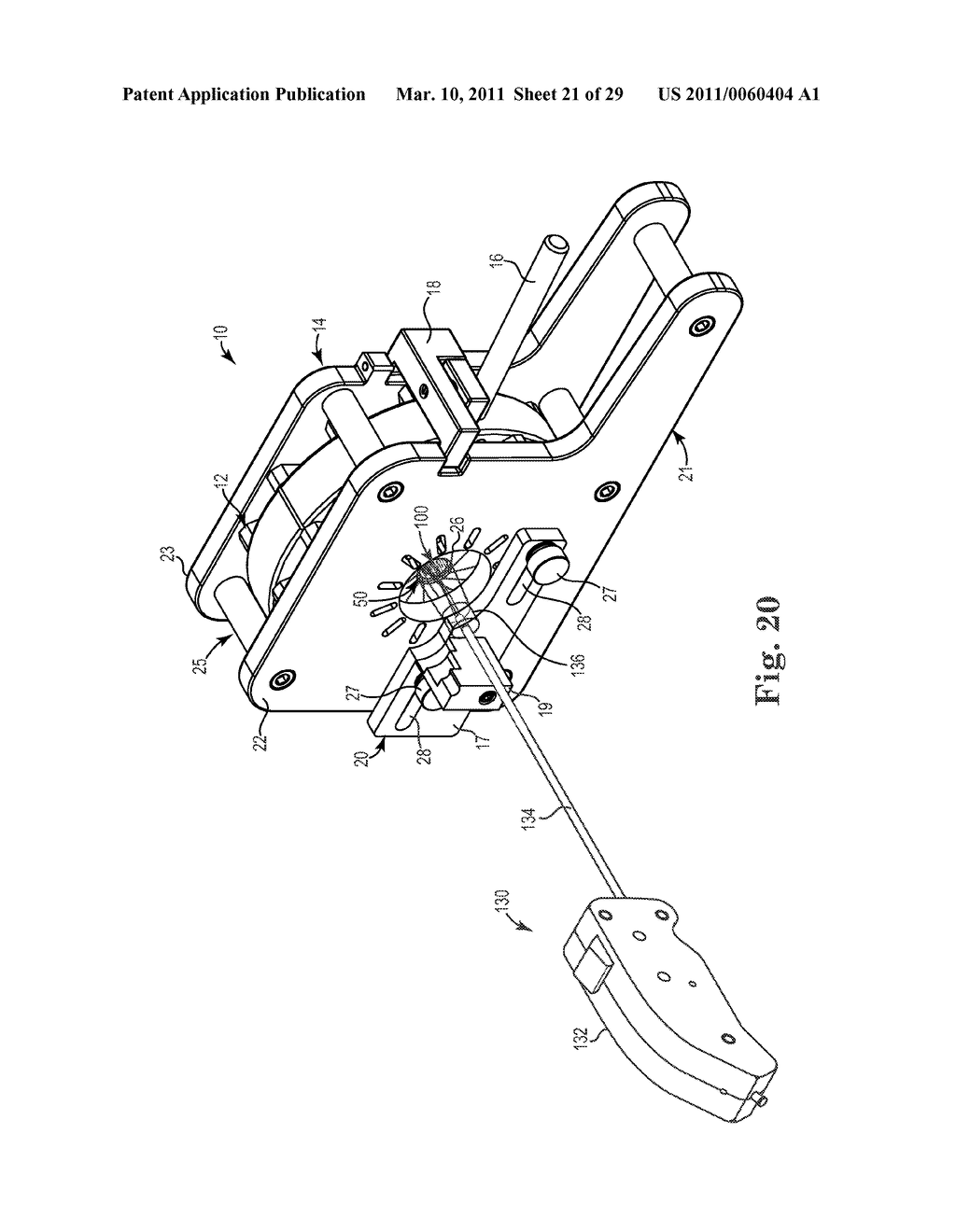 SURGICAL DELIVERY DEVICE AND METHOD OF USE - diagram, schematic, and image 22
