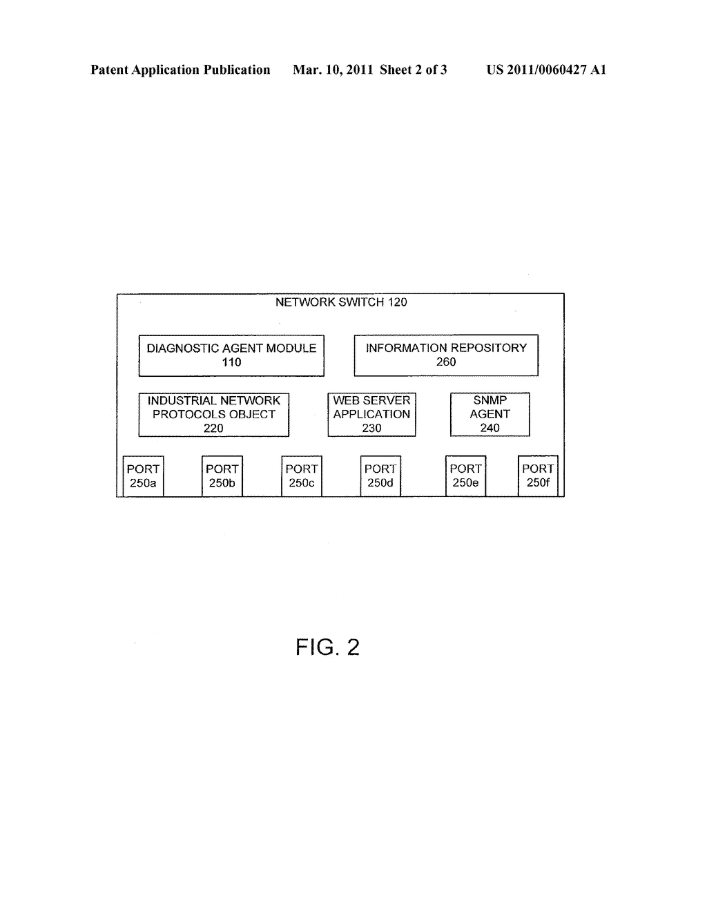 Diagnostic Module For Distributed Industrial Network Including Industrial Control Devices - diagram, schematic, and image 03