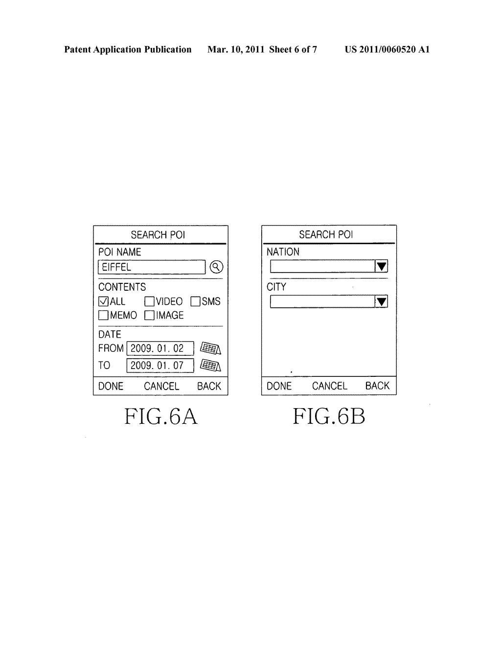 Method and apparatus for searching and storing contents in portable terminal - diagram, schematic, and image 07