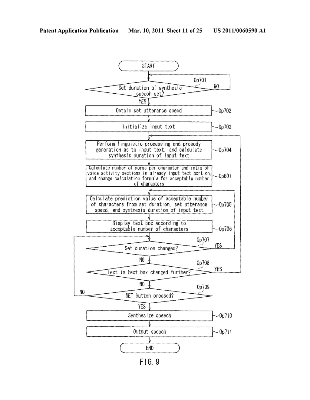 SYNTHETIC SPEECH TEXT-INPUT DEVICE AND PROGRAM - diagram, schematic, and image 12