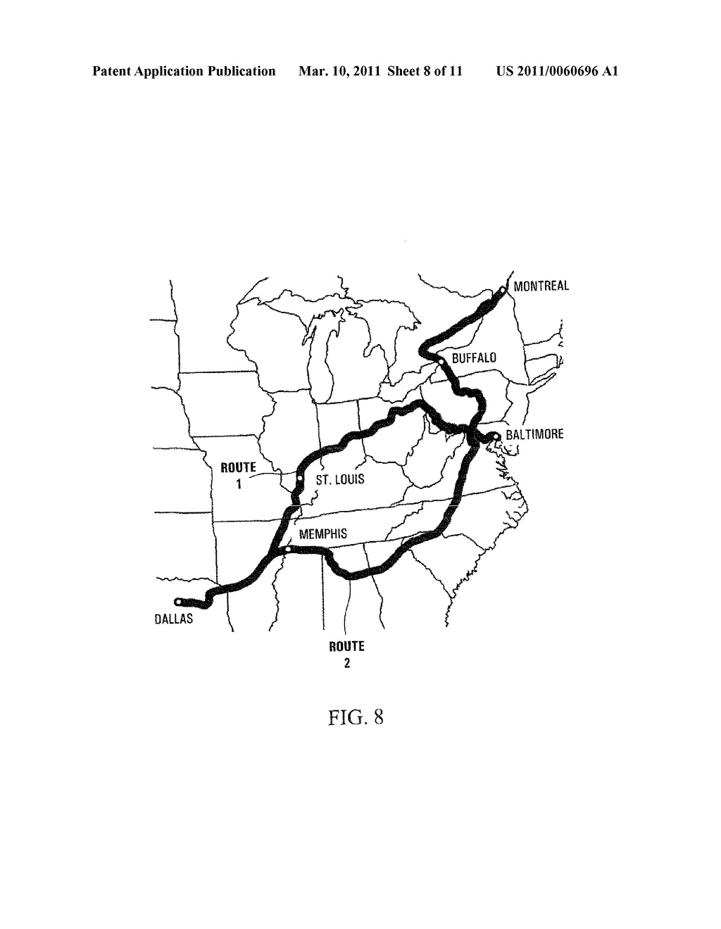 SYSTEM AND METHOD FOR PROVIDING A PRICE QUOTATION FOR A TRANSPORTATION SERVICE PROVIDING EQUIPMENT SELECTION CAPABILITY - diagram, schematic, and image 09