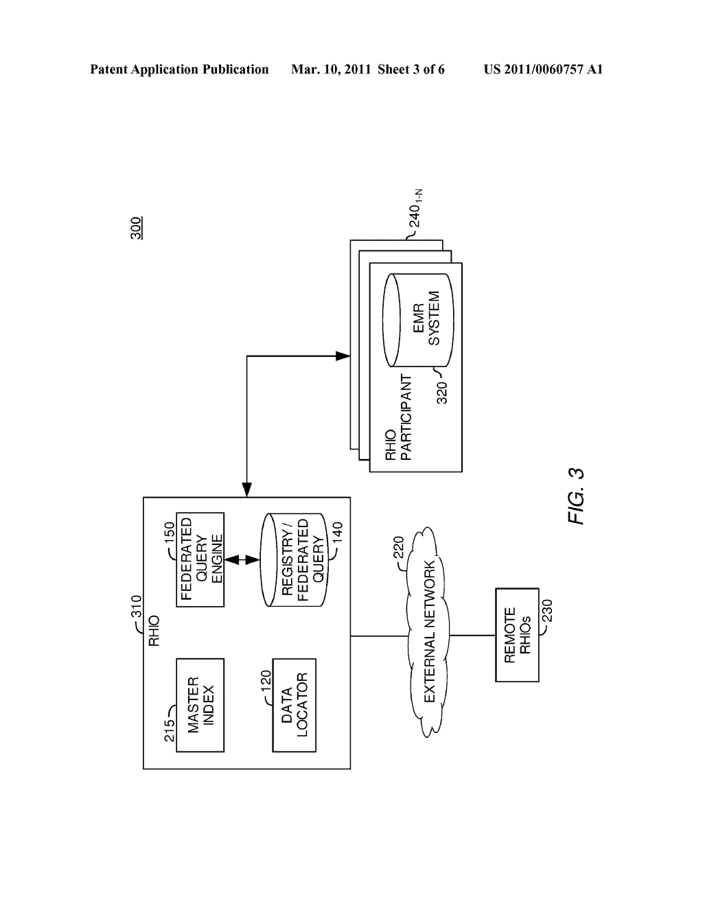 OPTIMIZED METHOD OF LOCATING COMPLETE AGGREGATION OF PATIENT HEALTH RECORDS IN A GLOBAL DOMAIN - diagram, schematic, and image 04