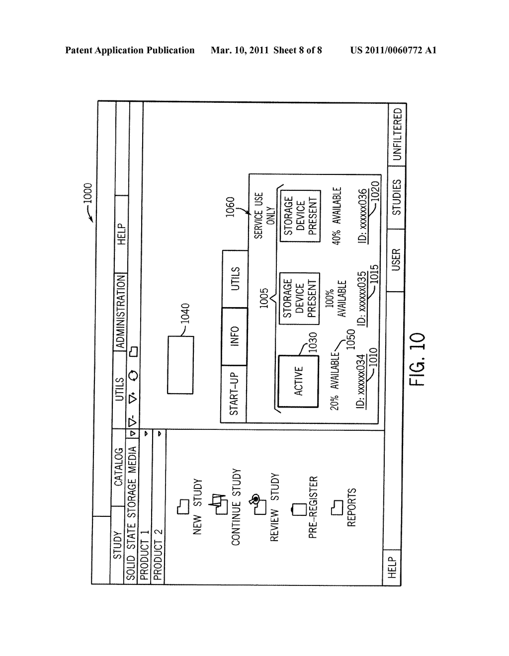 SYSTEM AND METHOD TO MANAGE STORAGE OF DATA TO MULTIPLE REMOVABLE DATA STORAGE MEDIUMS - diagram, schematic, and image 09
