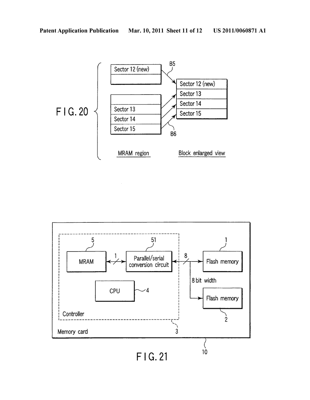 SEMICONDUCTOR STORAGE DEVICE AND METHOD OF CONTROLLING THE SAME - diagram, schematic, and image 12