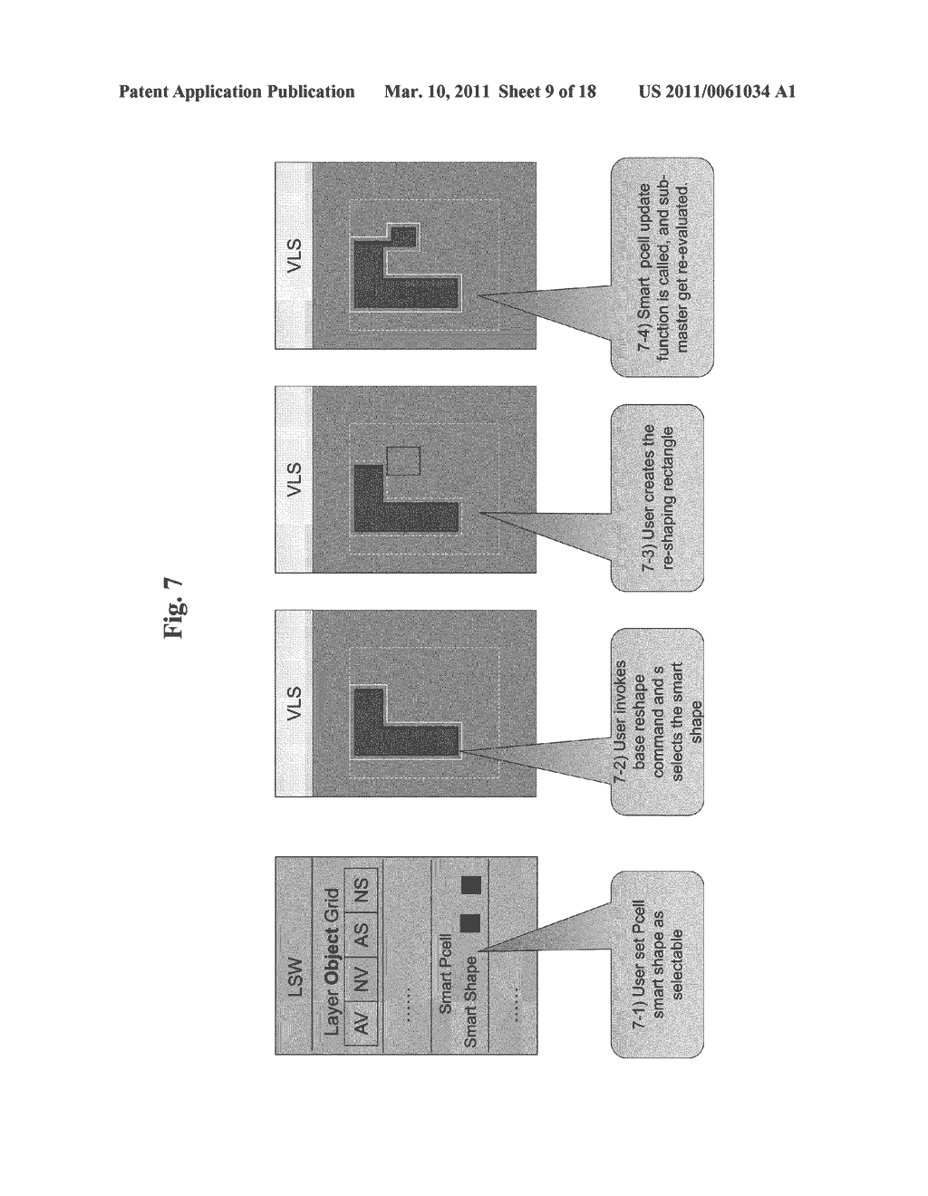METHOD AND SYSTEM FOR IMPLEMENTING GRAPHICALLY EDITABLE PARAMETERIZED CELLS - diagram, schematic, and image 10