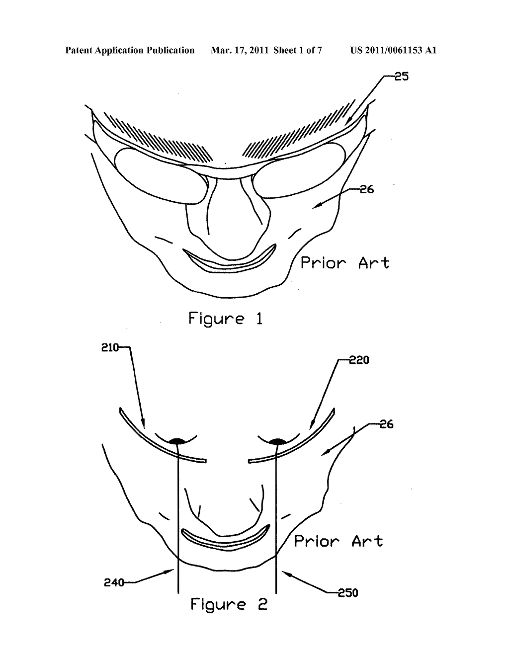 Swimming goggles - diagram, schematic, and image 02