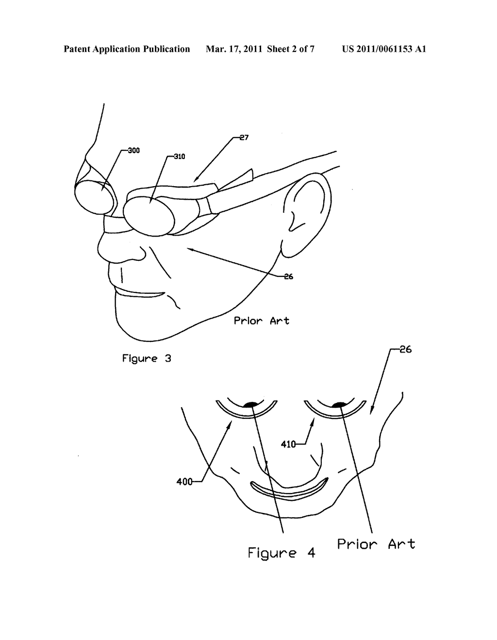 Swimming goggles - diagram, schematic, and image 03