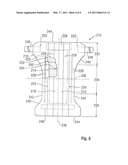 FIBER AIR-LAYING PROCESS FOR FIBROUS STRUCTURES SUITABLE FOR USE IN ABSORBENT ARTICLES diagram and image