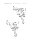 SHOCK ABSORBING, VIBRATION ISOLATING AND JAM PROTECTING FOOT DEVICE FOR A RECIPROCATING SAW diagram and image