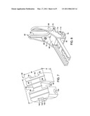 SHOCK ABSORBING, VIBRATION ISOLATING AND JAM PROTECTING FOOT DEVICE FOR A RECIPROCATING SAW diagram and image