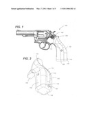 Firearm with ammunition storage within a handgrip portion thereof diagram and image