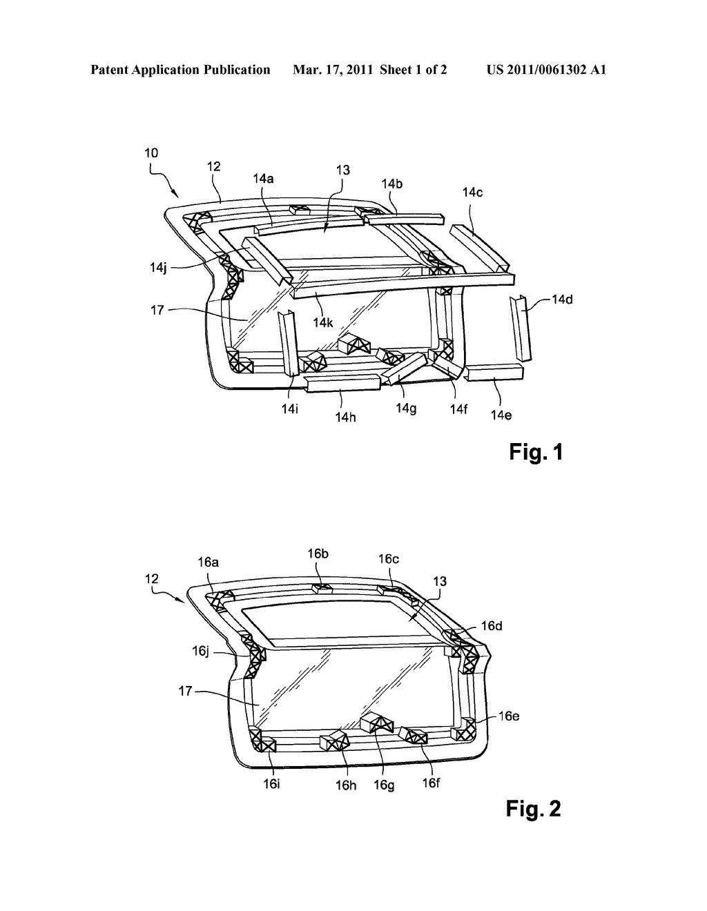 ASSEMBLY CONSISTING OF AN OPENING PANEL AND REINFORCING ELEMENTS - diagram, schematic, and image 02